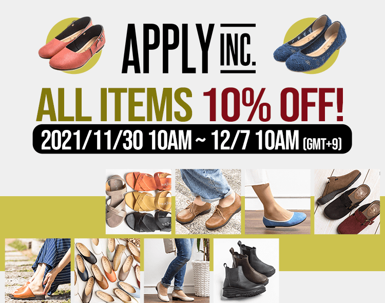 APPLY inc. All Items 10% OFF