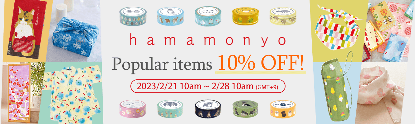 HAMAMONYO Popular items 10% OFF!