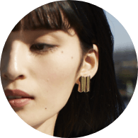 Wave Square Earring