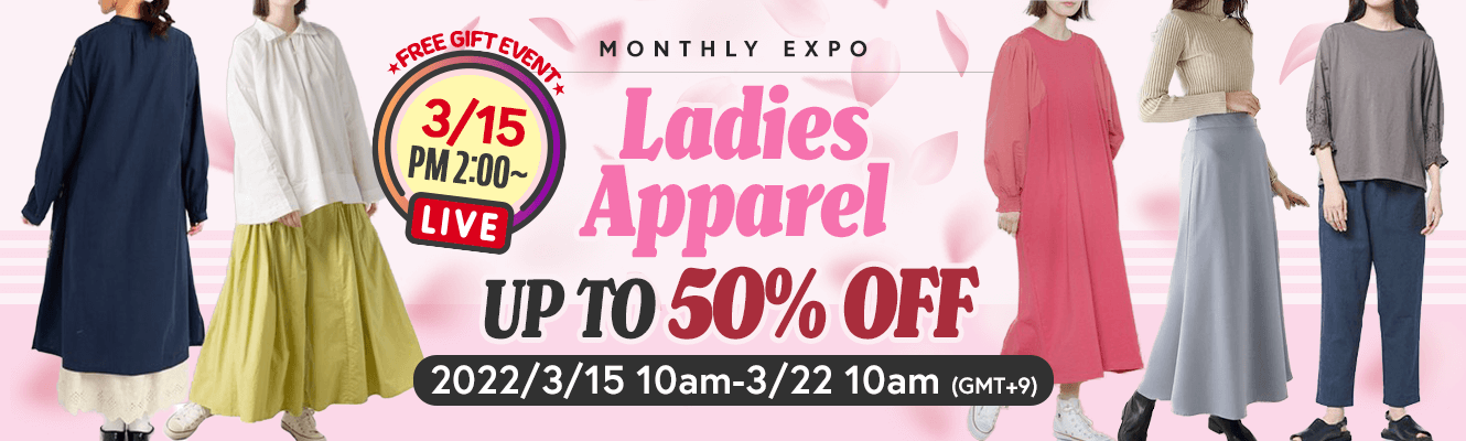 Ladies Apparel UP TO 50% OFF Sale