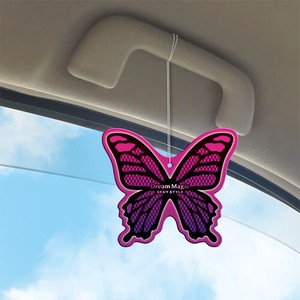 【ドリームマジックチャーム3個パック】蝶がゆれてセクシーに香る　ペーパーフレグランス