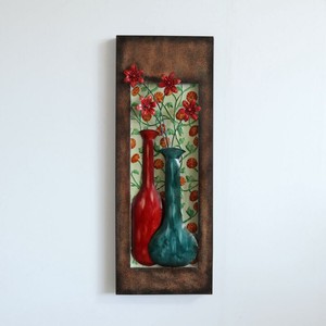 Wall Plate Red Antique