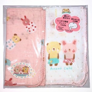 婴儿服装/配饰 粉色 纱布 anano cafe 2件每组