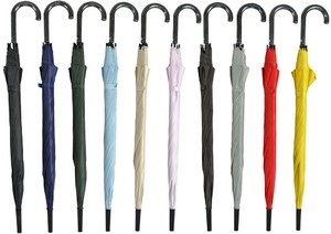 Umbrella Plain Color Colorful Unisex 10-colors