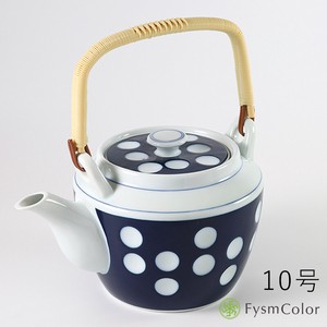 Japanese Teapot Earthenware Tea Pot 10-go Made in Japan