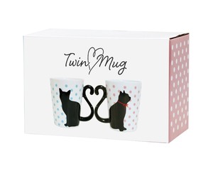Mug Gift Black Cat Cat Dot