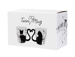 Mug Piano Gift Black Cat Cat