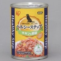 【アイリスオーヤマ　ペット用品・ペットフード　】　ヘルシーステップ チキン＆野菜　375g