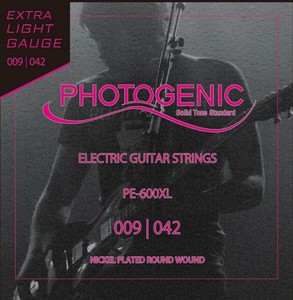 PG フォトジェニック エレキギター弦 PE-600XL エクストラライト (009-042) PE-600XL