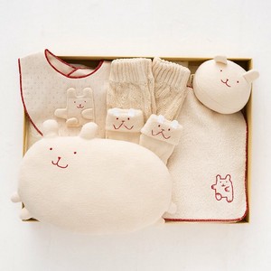 婴儿服装/配饰 礼品套装 棉 有机 6件 日本制造