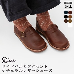 【FUDGE掲載】【Diu 117D2577】コンフォート シューズ レザー 本革 レディース 革靴 靴