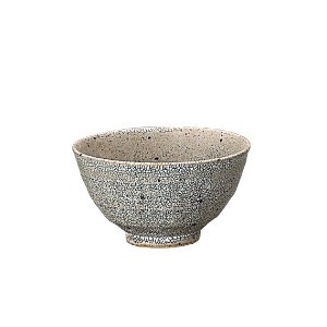 錆かいらぎ茶碗　小　日本製　陶器　兵山窯