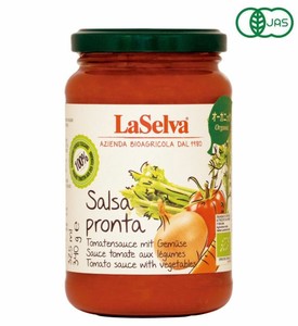 【イタリア産オーガニックパスタソース】ラセルバ トマト（340g）（エシカル）