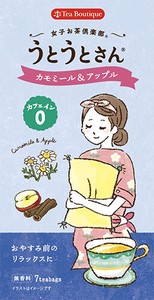 【Tea Boutique】女子お茶倶楽部うとうとさんのカモミール&アップル(1.5g/tea bag7袋入り)