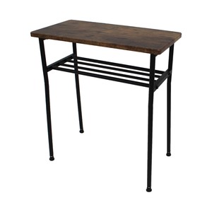 サイドテーブル　長角　レトロな小さな家具のシリーズ　約W48xD24xH55cm