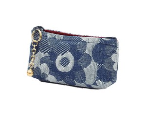 Coin Purse Navy Coin Purse Back Made in Japan