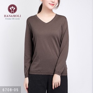 Sweater/Knitwear V-Neck Tops Cashmere