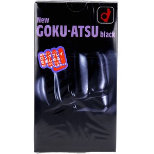 NEW　GOKU-ATSU　Black　極厚コンドーム 12個入【避妊具・潤滑剤】