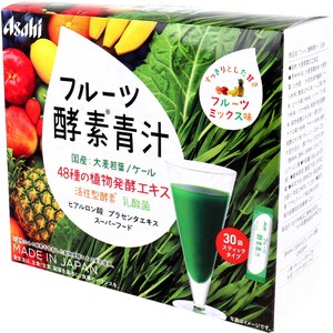 ※アサヒ フルーツ酵素青汁 フルーツミックス味 3g×30袋【食品・サプリメント】