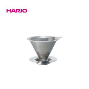 『HARIO』 ダブルメッシュメタルドリッパー DMD-01-HSV（ハリオ）