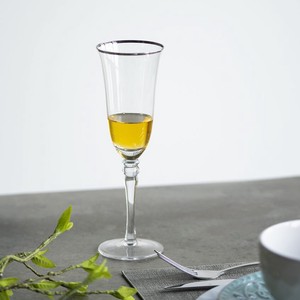 シャンパングラス ワイングラス ガラス シルバーライン AN-76753