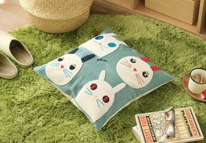 Cushion Cover Design Animals Colorful Rabbit