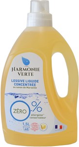 アルモニベルツ 衣料用液体洗剤  1.5L【HARMONIE VERTE 洗濯用 衣類用 エコ】
