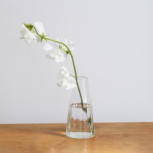 【定番】（高さ13cm）リューズガラス ワイズライン フラワーベース ソアー／花瓶 一輪挿し