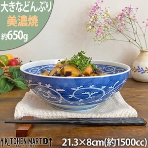 7.0 麺鉢/ダミたこ唐草(21.3cm)ラーメン丼 ラーメン どんぶり 鉢 美濃焼