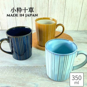 小粋十草マグカップ 350ml 美濃焼 陶器 日本製 モダン