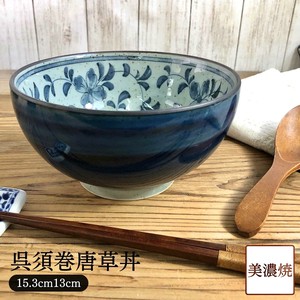 Mino ware Rice Bowl Ramen Pottery Made in Japan