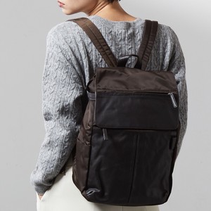 Backpack Series Cattle Leather Nylon M