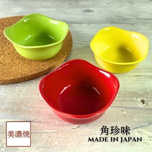 Mino ware Side Dish Bowl Red Made in Japan