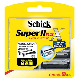 シック・ジャパン スーパーllプラスX 替刃（9コ入）