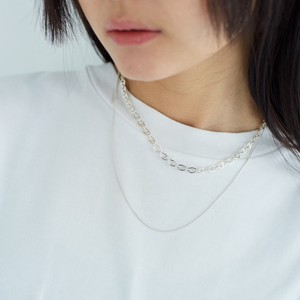 [Nothing And Others] Silver Chain Necklace