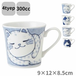 Mino ware Mug Cat M Made in Japan