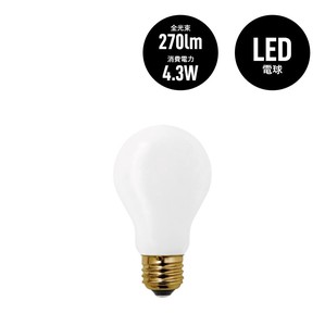 VINTAGE NORMAL LED BULB WHITE E26 / 全方向型LED電球 ヴィンテージタイプ ホワイト E26 電球色