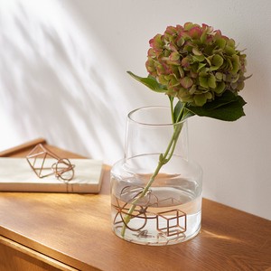 【定番】（高さ18cm・23cm）リューズガラスフラワーベースロケート／リサイクルガラス 花瓶