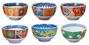 Mino ware Donburi Bowl Donburi Pottery bowl 4-sun