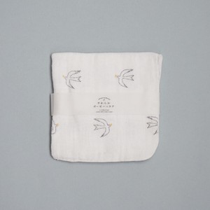 擦手巾/毛巾 小鸟 纱布 日本制造