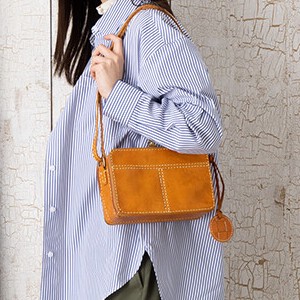 Shoulder Bag Purse Zucchero SARAI Genuine Leather Ladies'