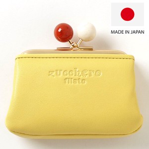 Bifold Wallet Gamaguchi Coin Purse Genuine Leather Made in Japan
