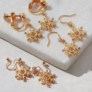 Clip-On Earrings Earrings Christmas Jewelry Made in Japan