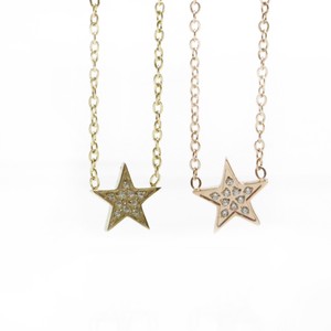 Stainless Steel Pendant Necklace Pink Stainless Steel Star Stars Ladies'