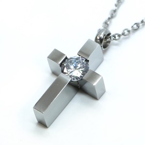 Stainless Steel Pendant Necklace sliver Stainless Steel Ladies' Men's