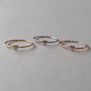 Plain Ring Rings Jewelry Ladies' Made in Japan