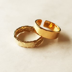 Plain Ring Nickel-Free Rings Jewelry Wide Ladies' Made in Japan