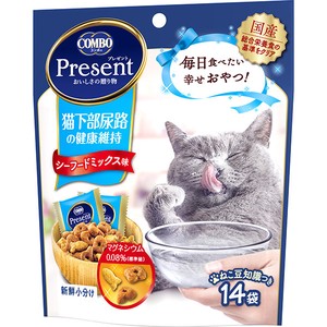 [日本ペットフード] コンボ プレゼント キャット おやつ 猫下部尿路の健康維持 42g
