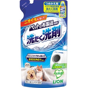 [ライオン] ペットの布製品専用 洗たく洗剤 つめかえ用 320g