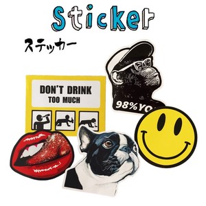 Stickers Sticker Monkey French Bulldog